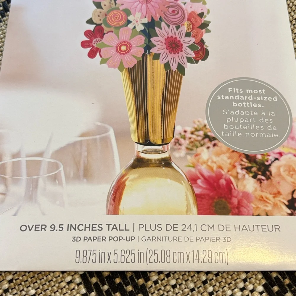 🆕American Greetings Bouquet Bottle Topper